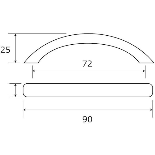 WAKI ムーンハンドル BH−939 277B