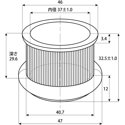 WAKI イスキャップB薄茶丸 BC−277 36