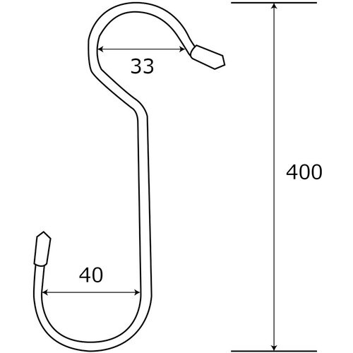 WAKI カラーSカン SS029W 40X400
