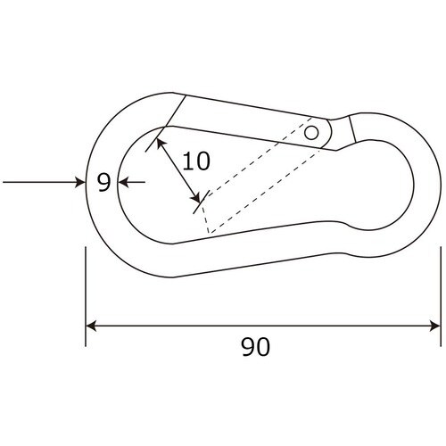 WAKI STスプリングフック 15−410 9X