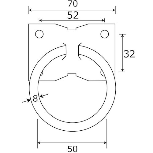 WAKI 座付リング BK−639