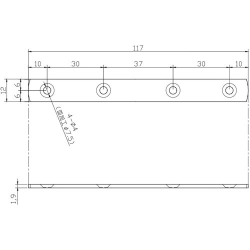 WAKI ステン中厚プレート IH−110 12X