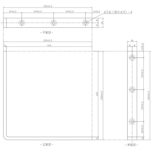 WAKI ステン バレット隅金 BK−118 15