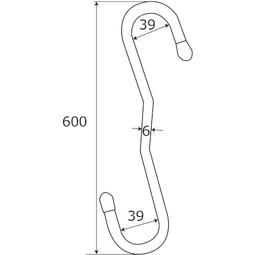 WAKI ステンロングSカン BK−903 6X6