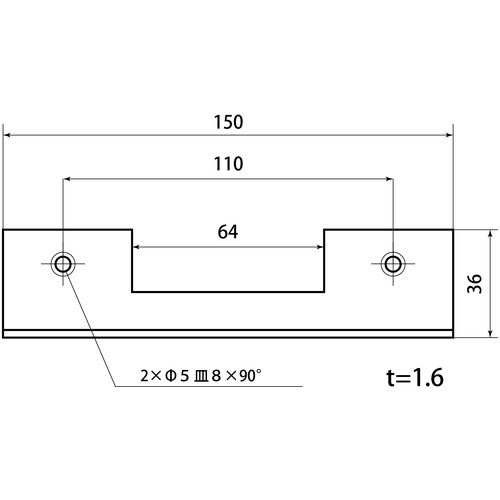 WAKI WR−188プレート ステンレス ショウ