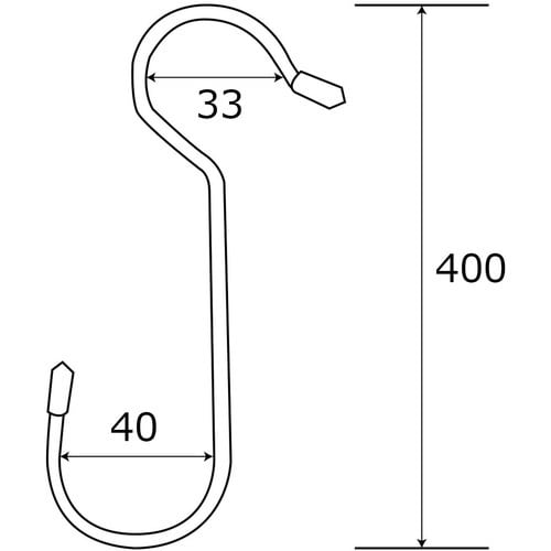 WAKI カラーSカン SS064B 40X400