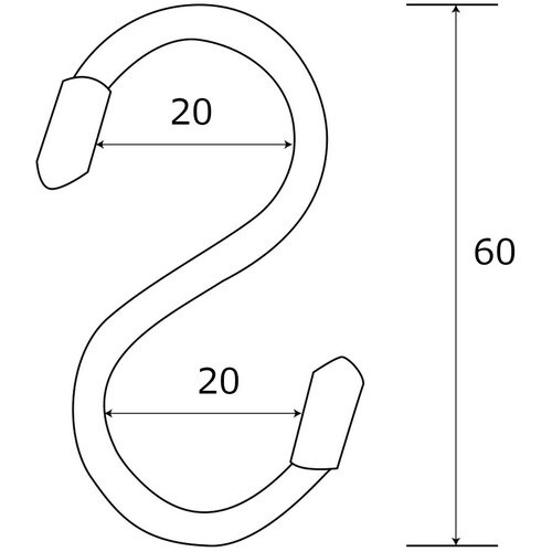 WAKI カラーSカン SS007G 20X60