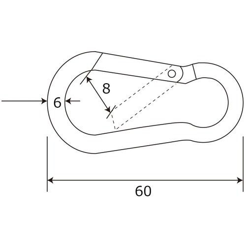 WAKI STスプリングフック 15−407 6X