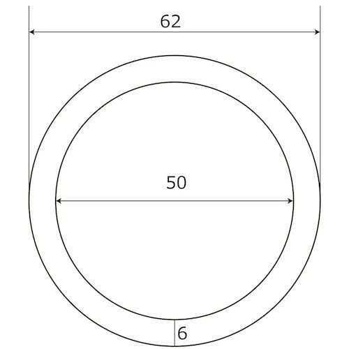 WAKI ステンリング BK−251 6MMX50