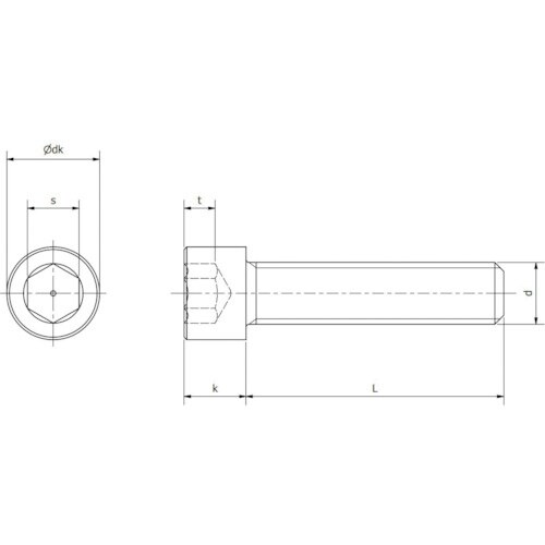 YAHATA 樹脂(PVDF) 六角穴付ボルト M