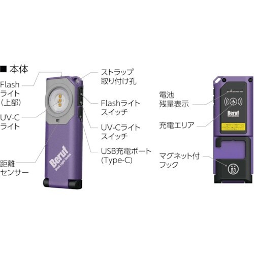 BERUF BWL−WC501RUV UVC+ワイ