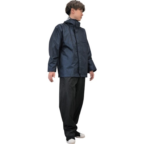 前垣 AP300PVCレインスーツ シャンクネイビ