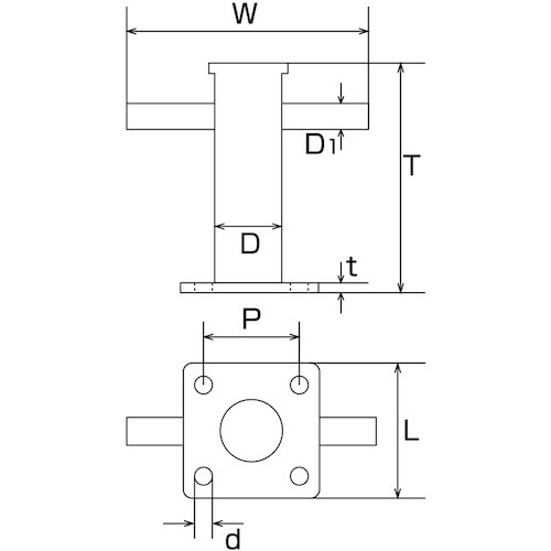 水本 ロープ止め金具 クロスビット SUS316