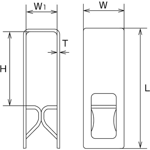水本 グレーチングクリップGCA型 適用の高さ38