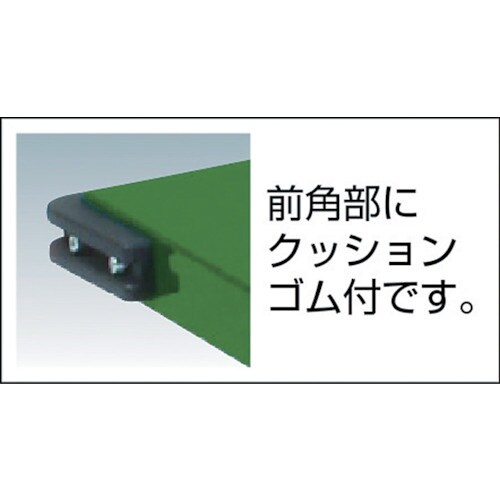 TRUSCO 鋼鉄製運搬車 800X450 Φ10