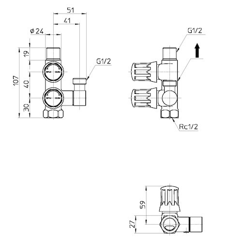 SANEI スマートヘッダー