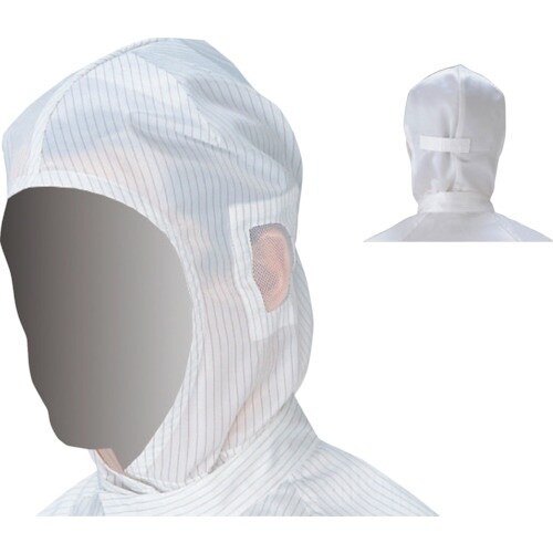 ミドリ安全 フード HSB ブルー L