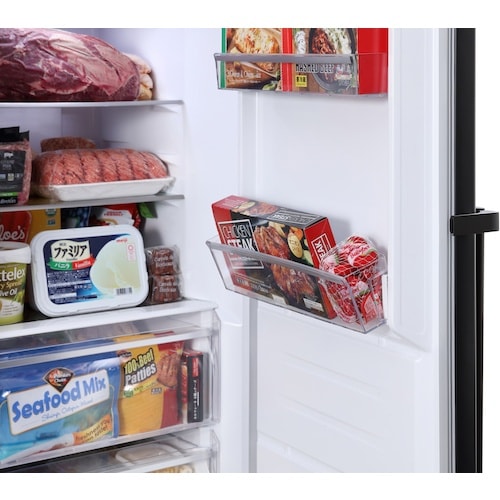 IRIS 574341 冷凍庫 272L ブラック