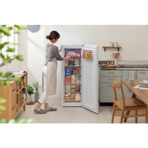 IRIS 517145 冷凍庫 142L ホワイト