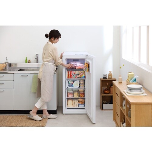IRIS 518146 冷凍庫 119L ホワイト