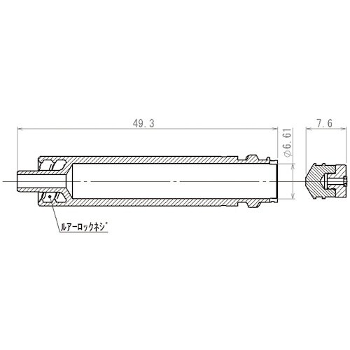 ICOMES 専用UVシリンジ(PTFEプランジャ