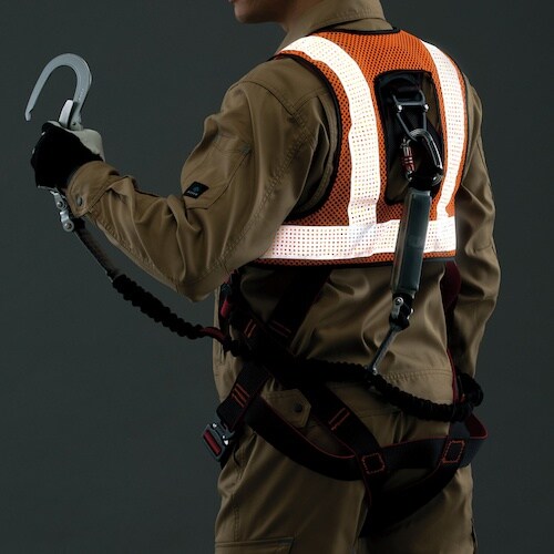 アイトス フルハーネス対応ベンチレーションメッシュ