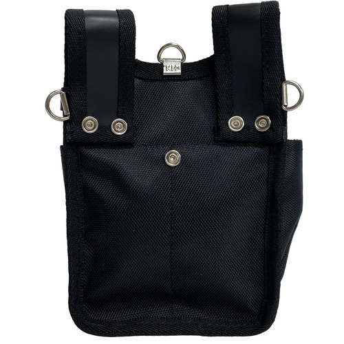 KH ギャザーフランケン腰袋 平型2段小 紺