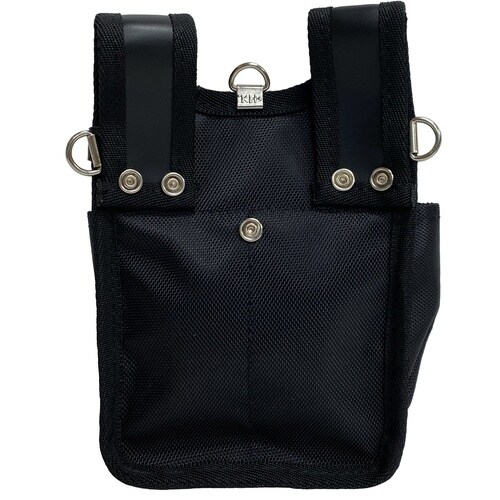 KH ギャザーフランケン腰袋 平型2段小 黒