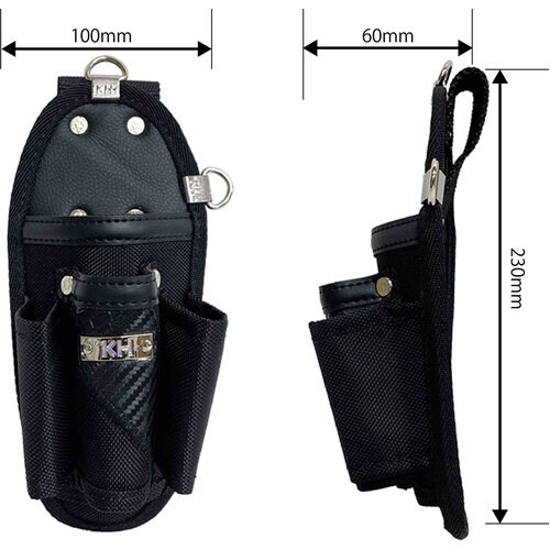 KH ギャザーフランケン工具ホルダー4P 黒