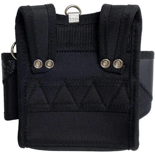 KH ギャザーフランケン腰袋2段 小 黒