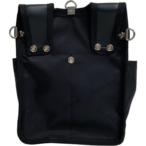 KH ギャザーフランケン腰袋 平型3段 黒