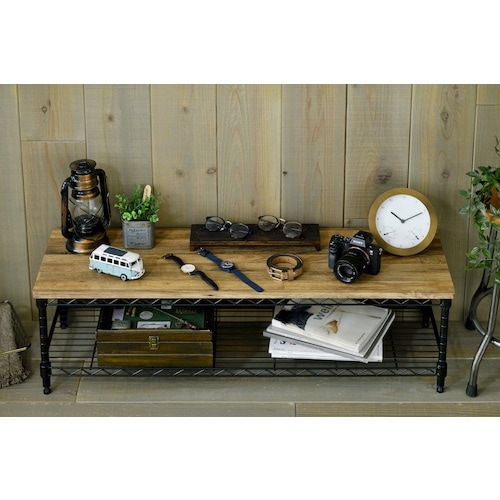 IRIS 531688 カラーメタルラック ローボ