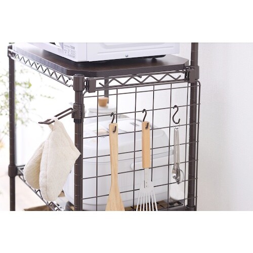 IRIS 536405 カラーメタルラック メッシ