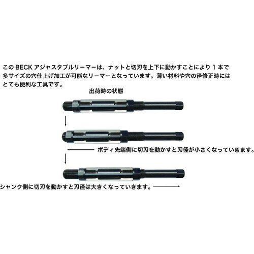 BECK アジャスタブルリーマー