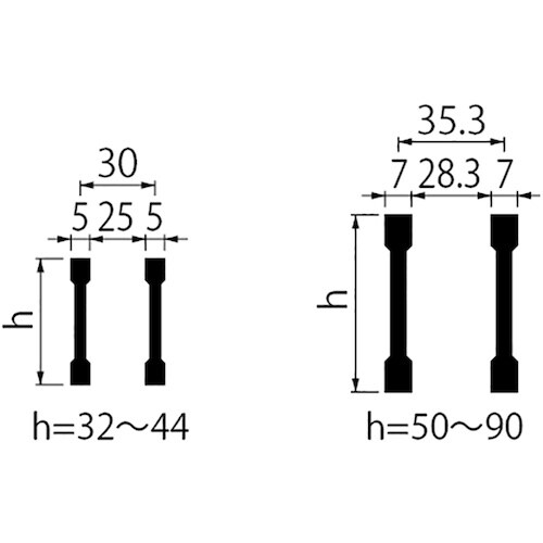 カネソウ スチール製グレーチング プレーンタイプ