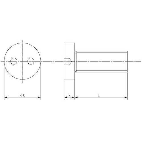 SUNCO SUSツーホール(ヒラコ 8×25 (