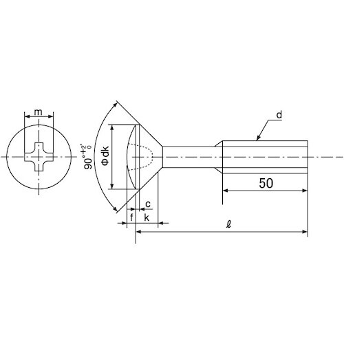 SUNCO ユニクロ(+)丸サラ小ネジ 4×70×