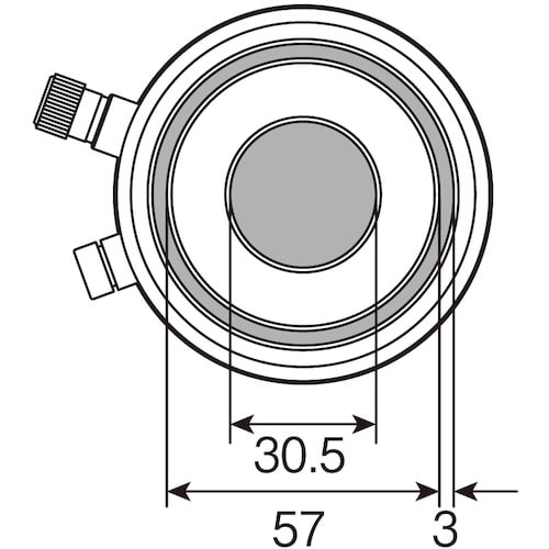 HOZAN 電極(表面抵抗測定用)