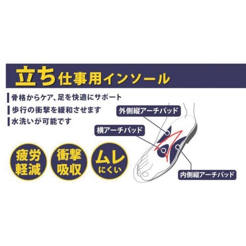 YAHATA 立ち仕事用インソール M