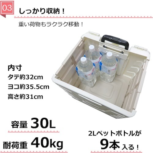 グリーンクロス キャリーコンテナM 2輪タイプ フ