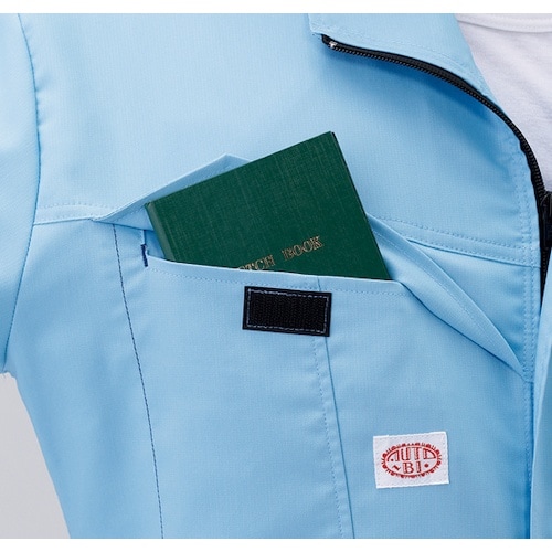 AUTO−BI 長袖つなぎ服2855−003オレン