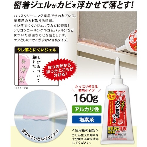 アイメディア 業務用スカッとカビ取りジェル 徳用タ