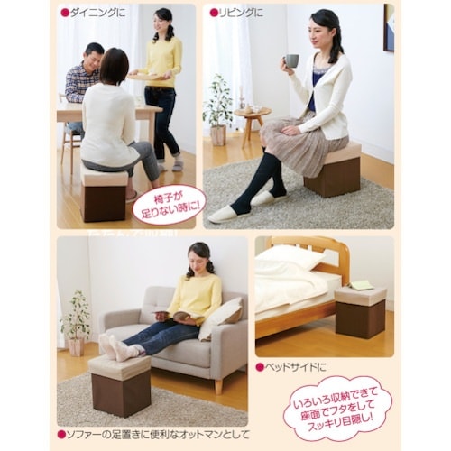 アイメディア 座れる収納ボックス