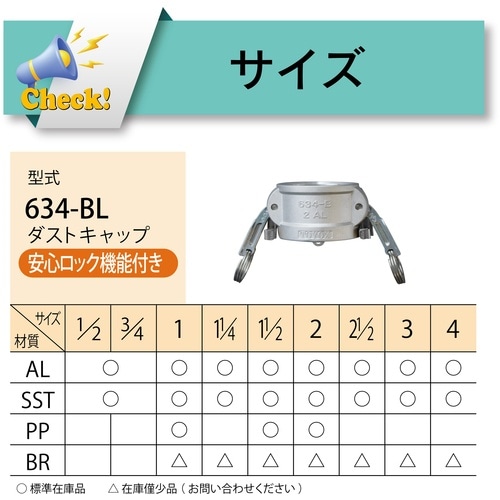 TOYOX カムロック ツインロックタイプカプラー