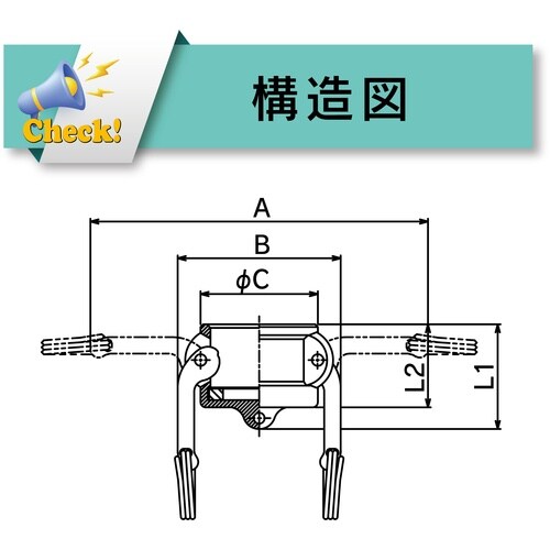 TOYOX カムロック カプラー ダストキャップ