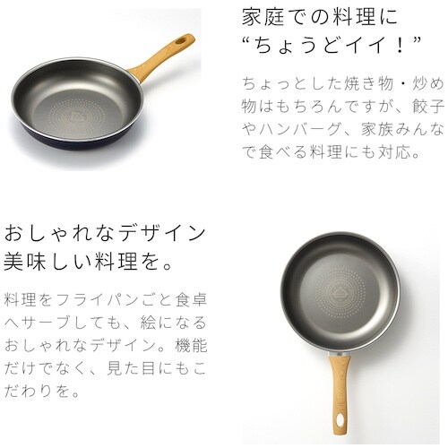 アイメディア IHダイヤモンドコートフライパン 2