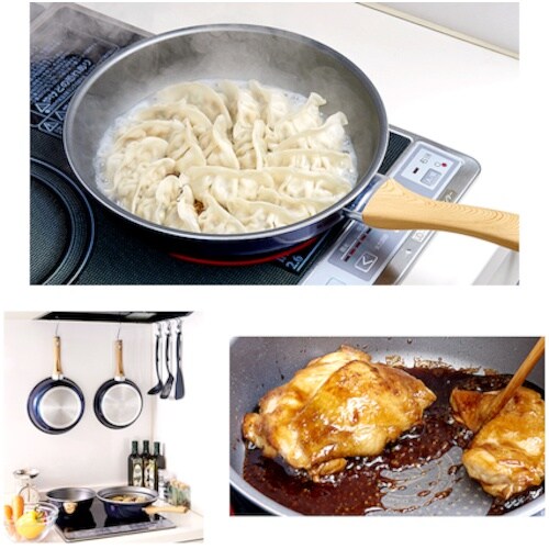 アイメディア IHダイヤモンドコートフライパン 2