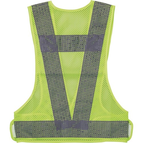 緑十字 メッシュ反射ベスト 反射幅70mmタイプ