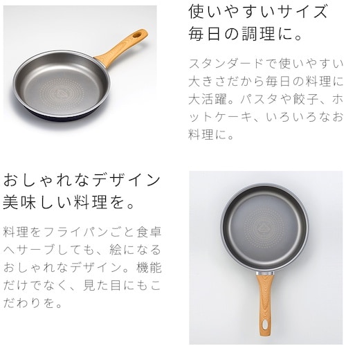 アイメディア IHダイヤモンドコートフライパン 2