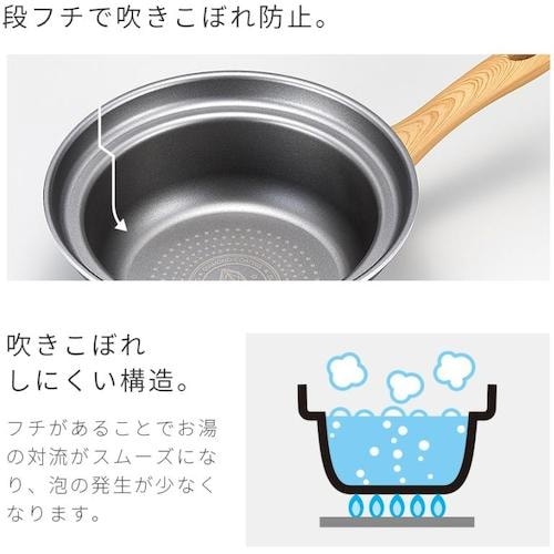 アイメディア ダイヤモンドコート鍋型フライパン 2